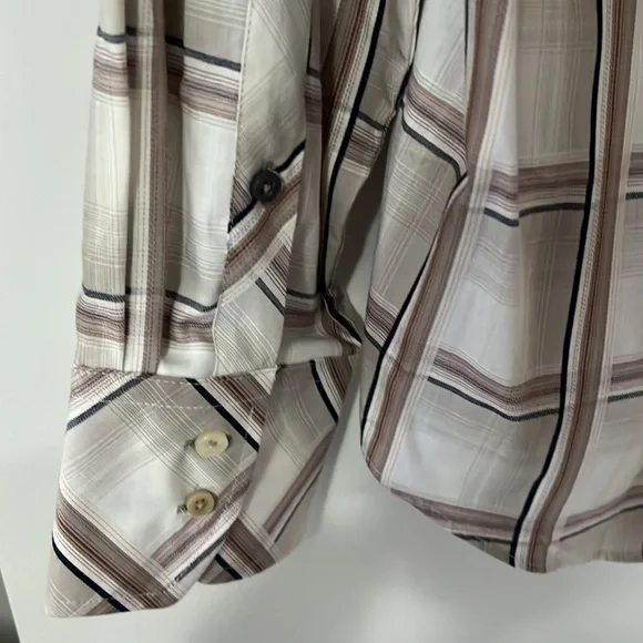 Ben Sherman Check Oxford Shirt Size 4 XL - Picture 6 of 8